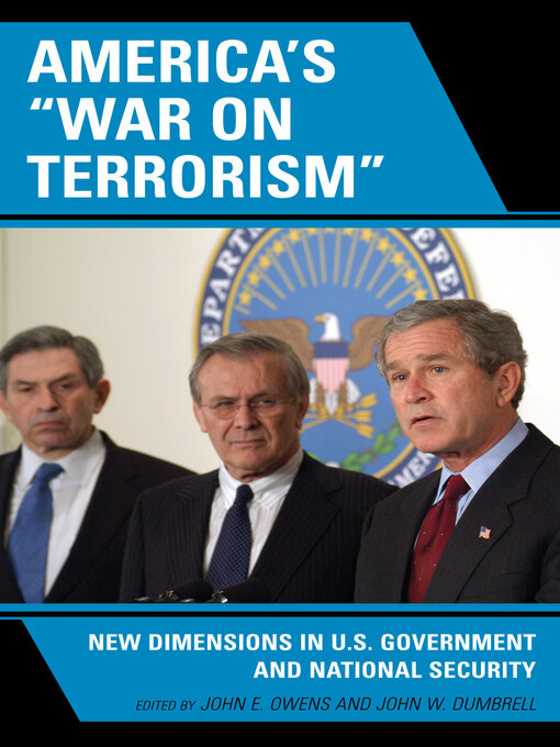 Title details for America's 'War on Terrorism' by Richard S. Conley - Wait list